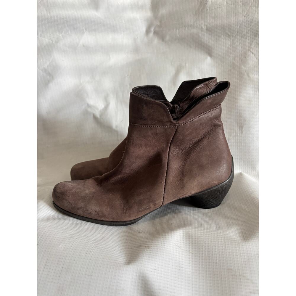 Ecco Leather Boots Booties Womens Size 39 / Size 9 -9.5